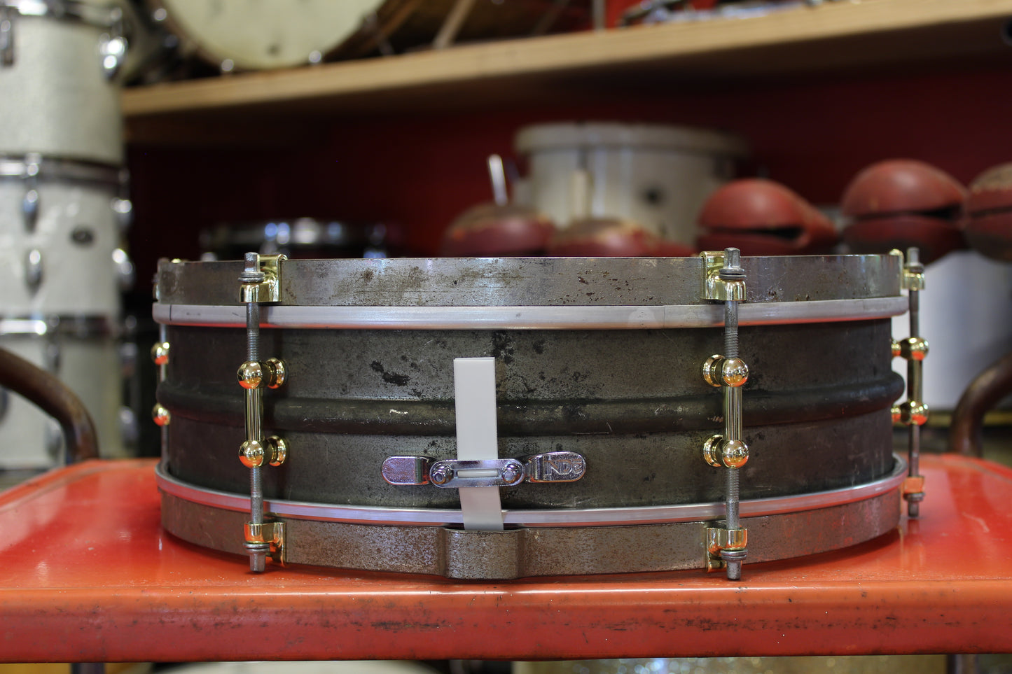 1920s Nickel over Brass 4"x14" Snare Drum