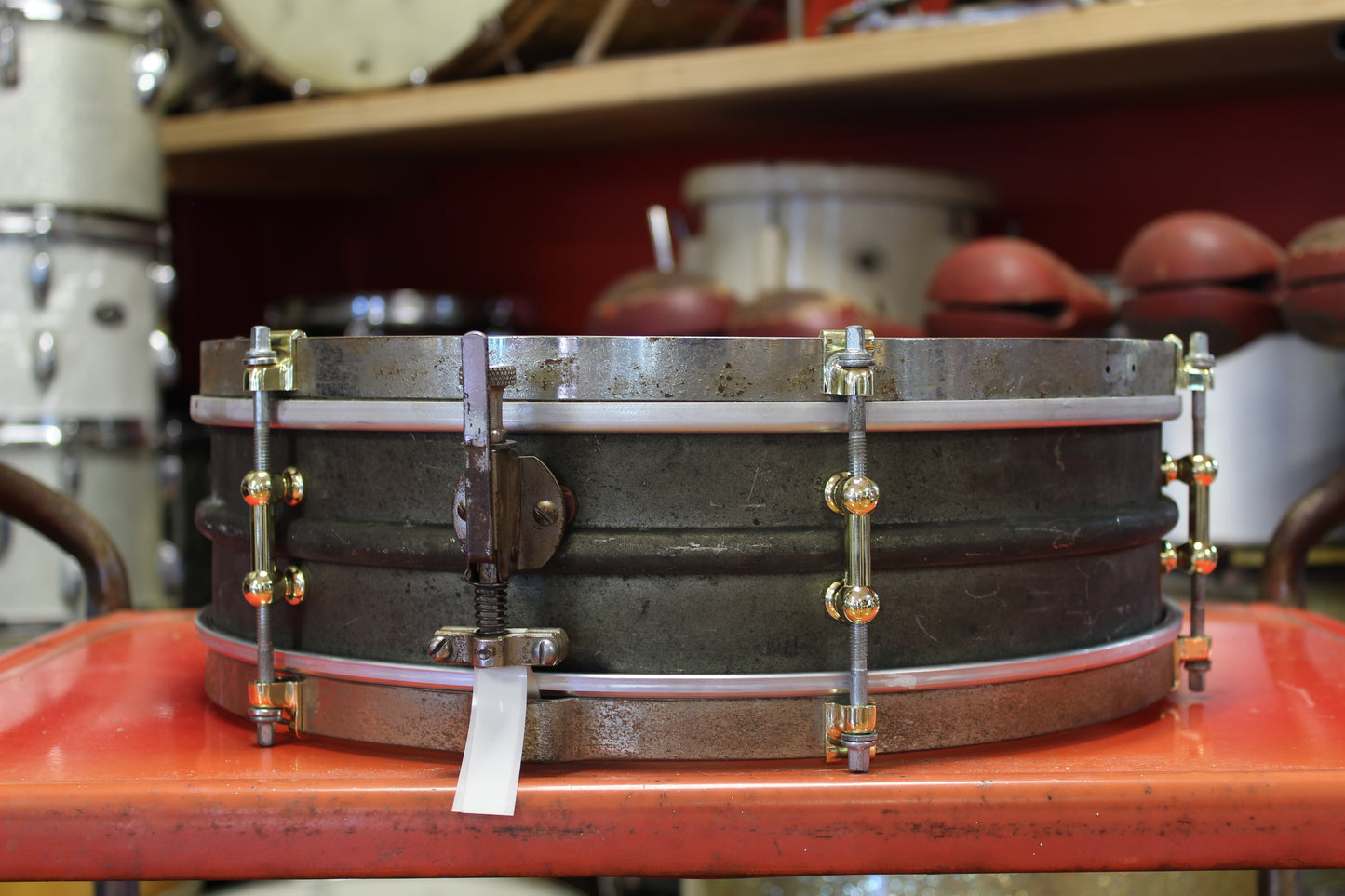 1920s Nickel over Brass 4"x14" Snare Drum