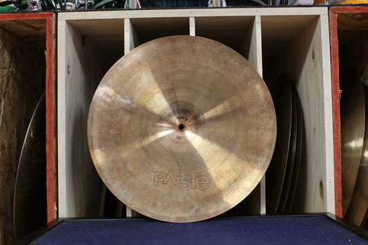 1980 Paiste 16" 2002 Black Label Crash 1021g