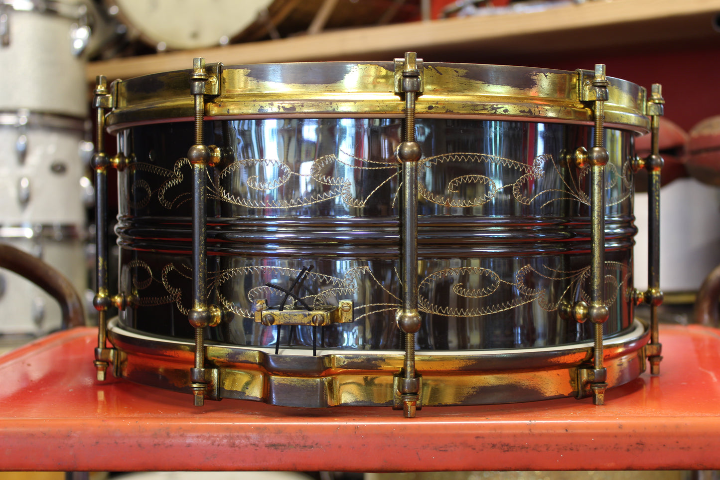Adrian Kirchler Slingerland Black Beauty Replica Snare Drum 6.5"x14"