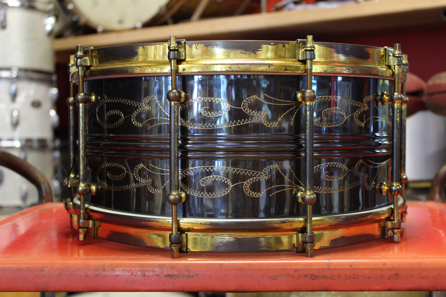 Adrian Kirchler Slingerland Black Beauty Replica Snare Drum 6.5"x14"