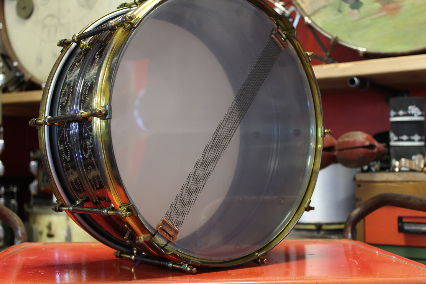 Adrian Kirchler Slingerland Black Beauty Replica Snare Drum 6.5"x14"