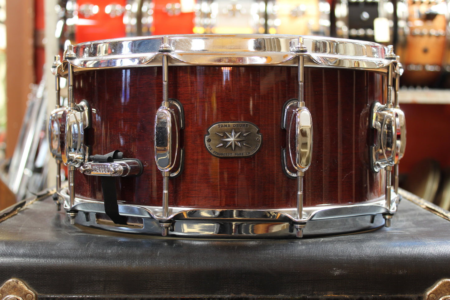 Tama 6.5x14 Artwood Birch Snare Drum in Mahogany Lacquer