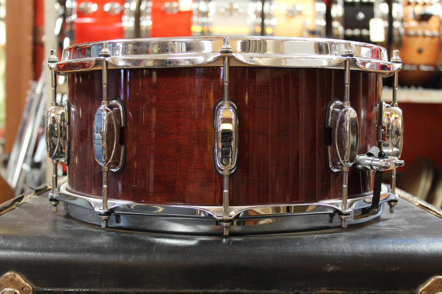 Tama 6.5x14 Artwood Birch Snare Drum in Mahogany Lacquer