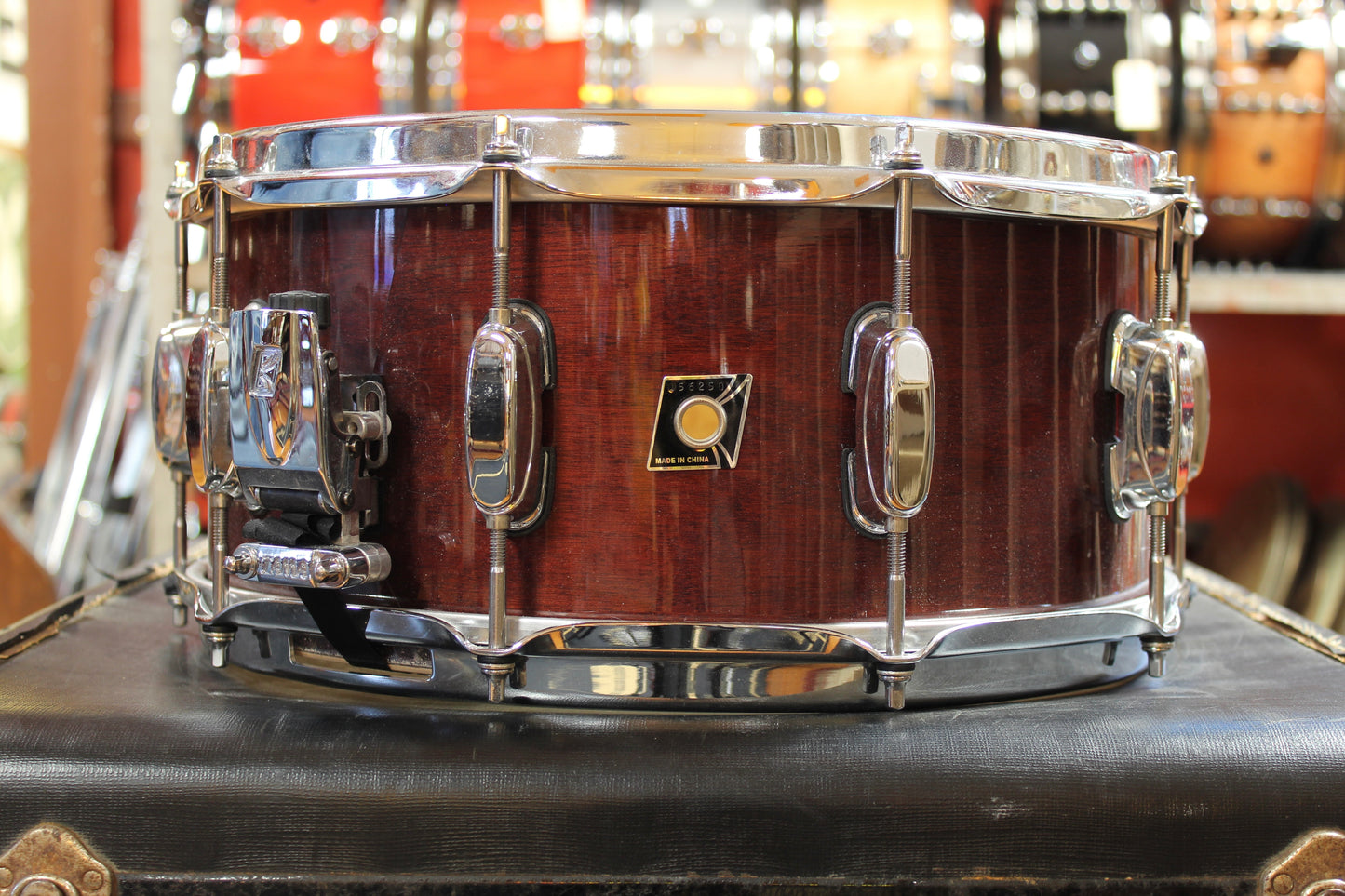 Tama 6.5x14 Artwood Birch Snare Drum in Mahogany Lacquer