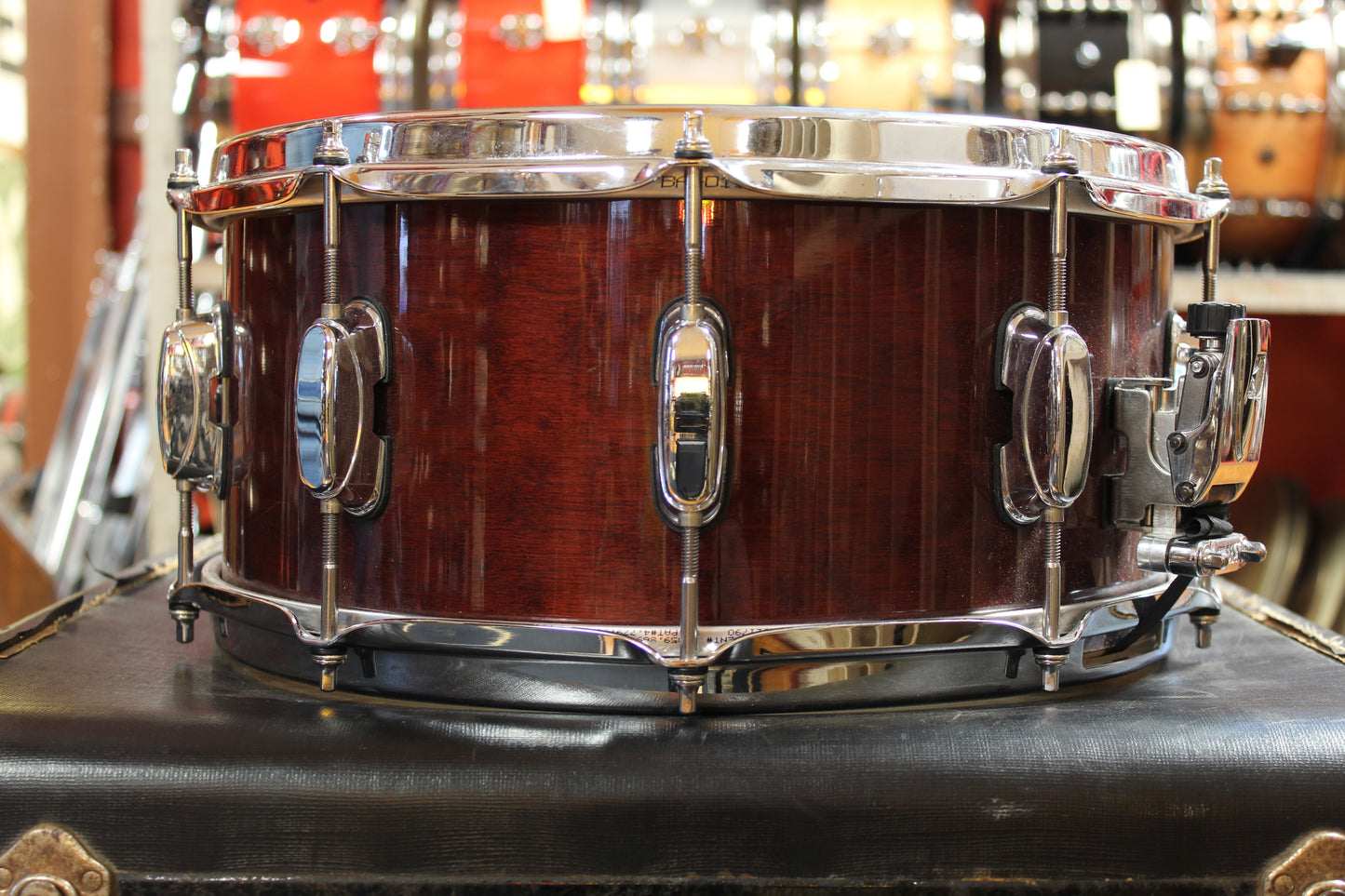 Tama 6.5x14 Artwood Birch Snare Drum in Mahogany Lacquer