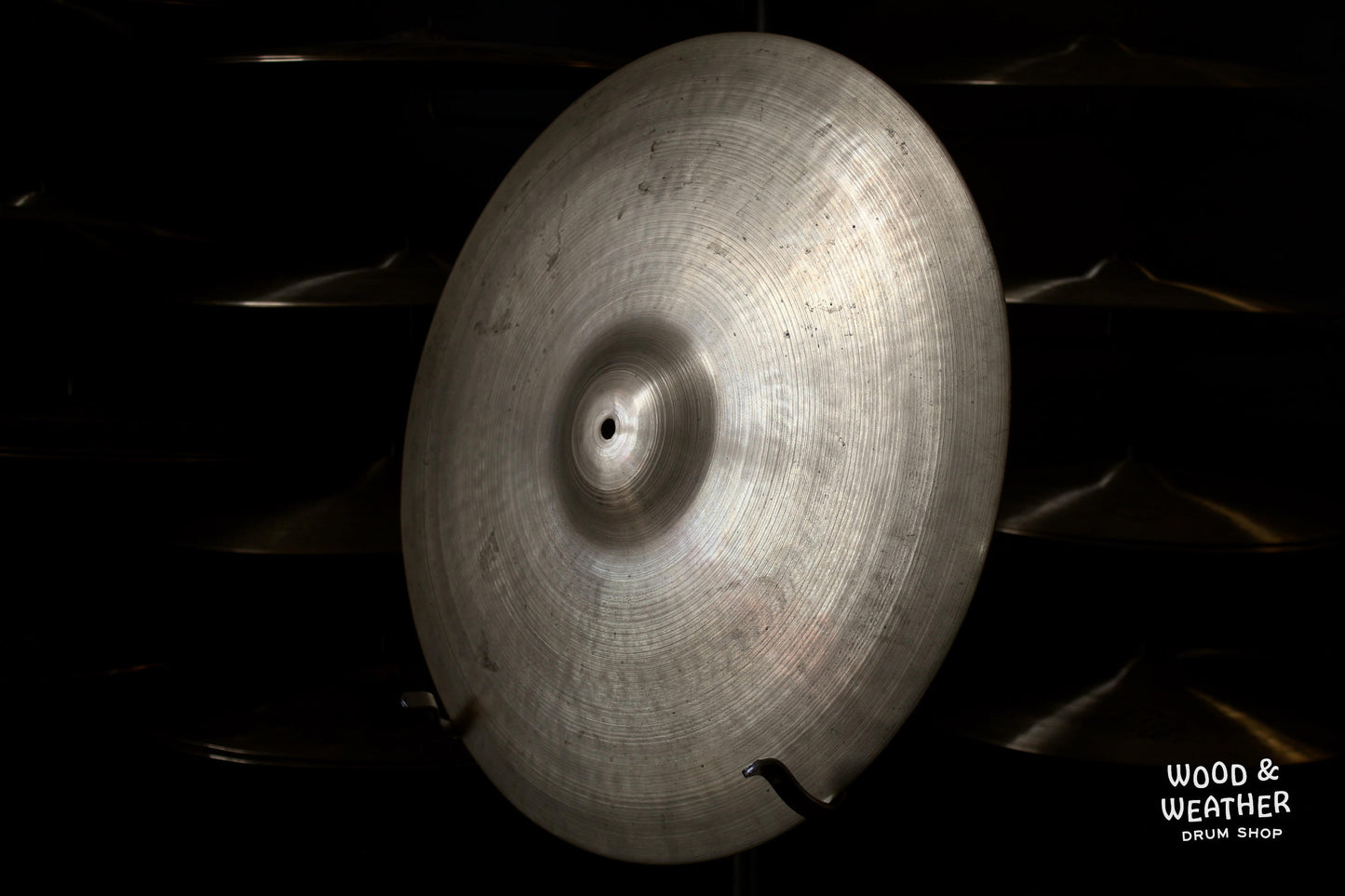 1946-53 A. Zildjian 18" Trans Stamp Ride Cymbal 1730g