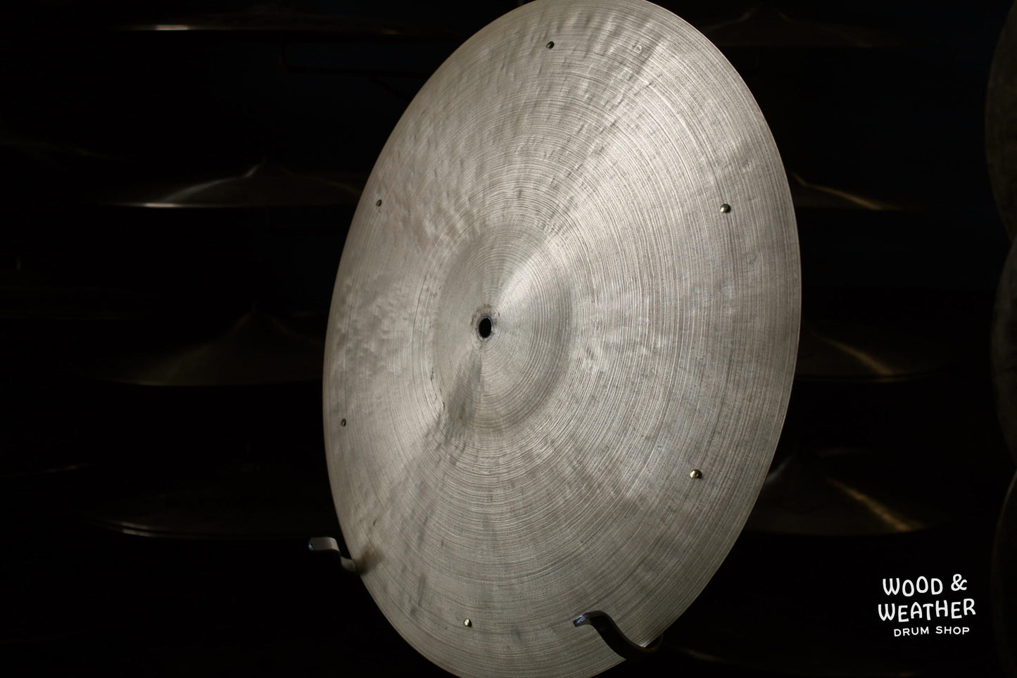 Mongiello Cymbals 18" Prestige Series Type III Eric Binder Signature Ride Cymbal w/ Rivets 1488g