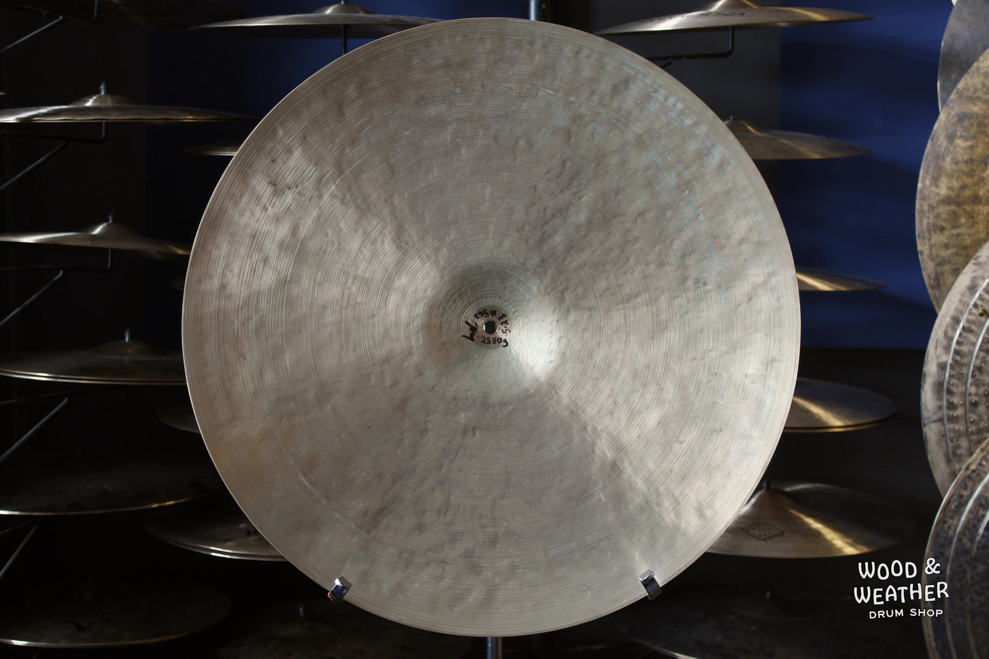 Mongiello Cymbals 22" Prestige Series Type III Eric Binder Signature Ride Cymbal 2580g
