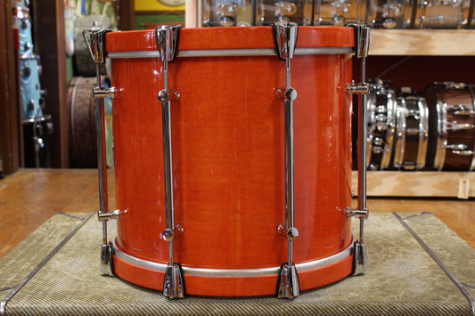 Pearl 12x14 Pipe Band Tenor Drum in Orange Lacquer