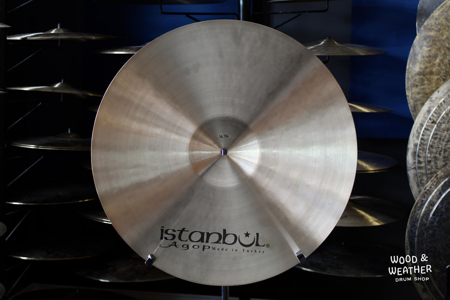 Istanbul Agop 20" Xist Natural Crash Cymbal 1675g