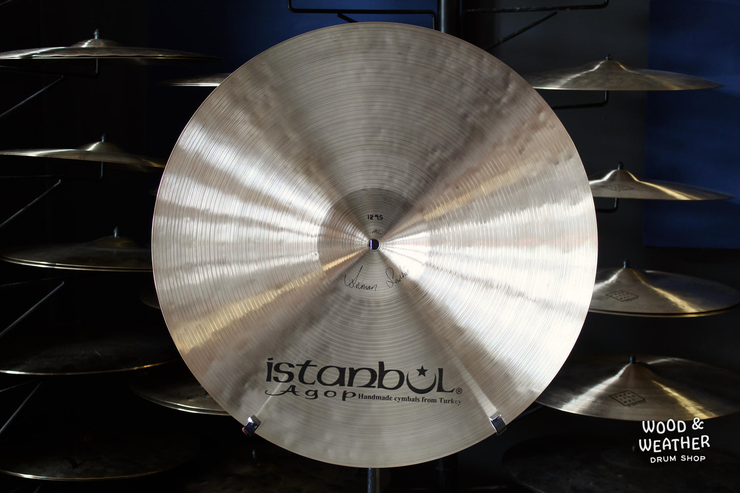 Istanbul Agop 20" Mel Lewis 1982 Ride Cymbal 1895g