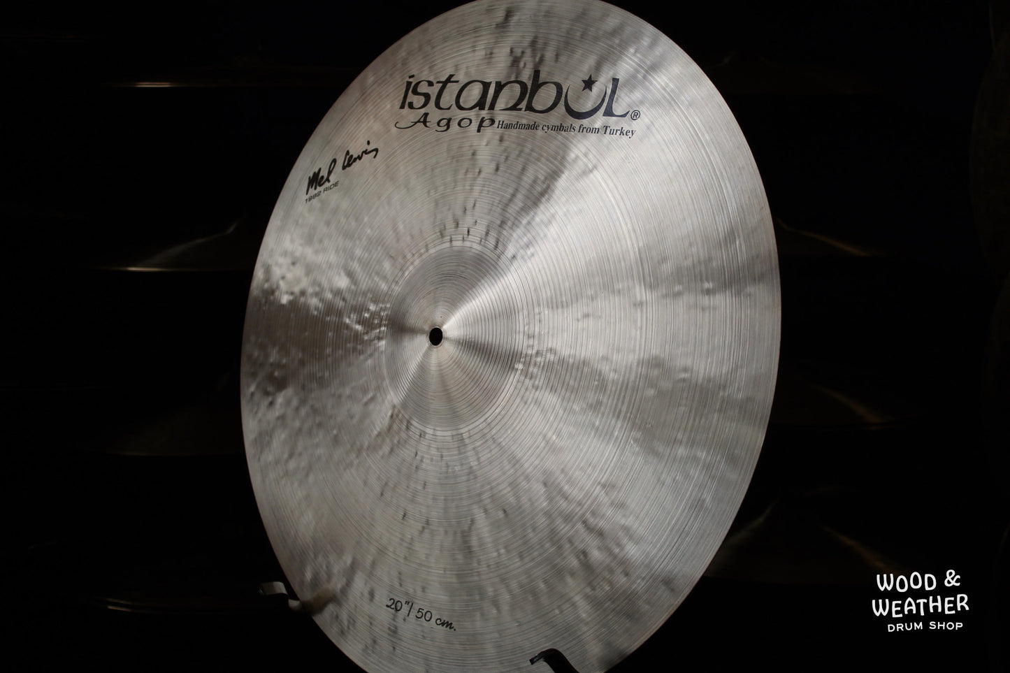 Istanbul Agop 20" Mel Lewis 1982 Ride Cymbal 1895g