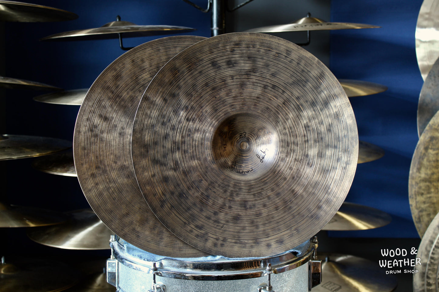 Istanbul Agop 14" 30th Anniversary Hi-Hat Cymbals 725/795g