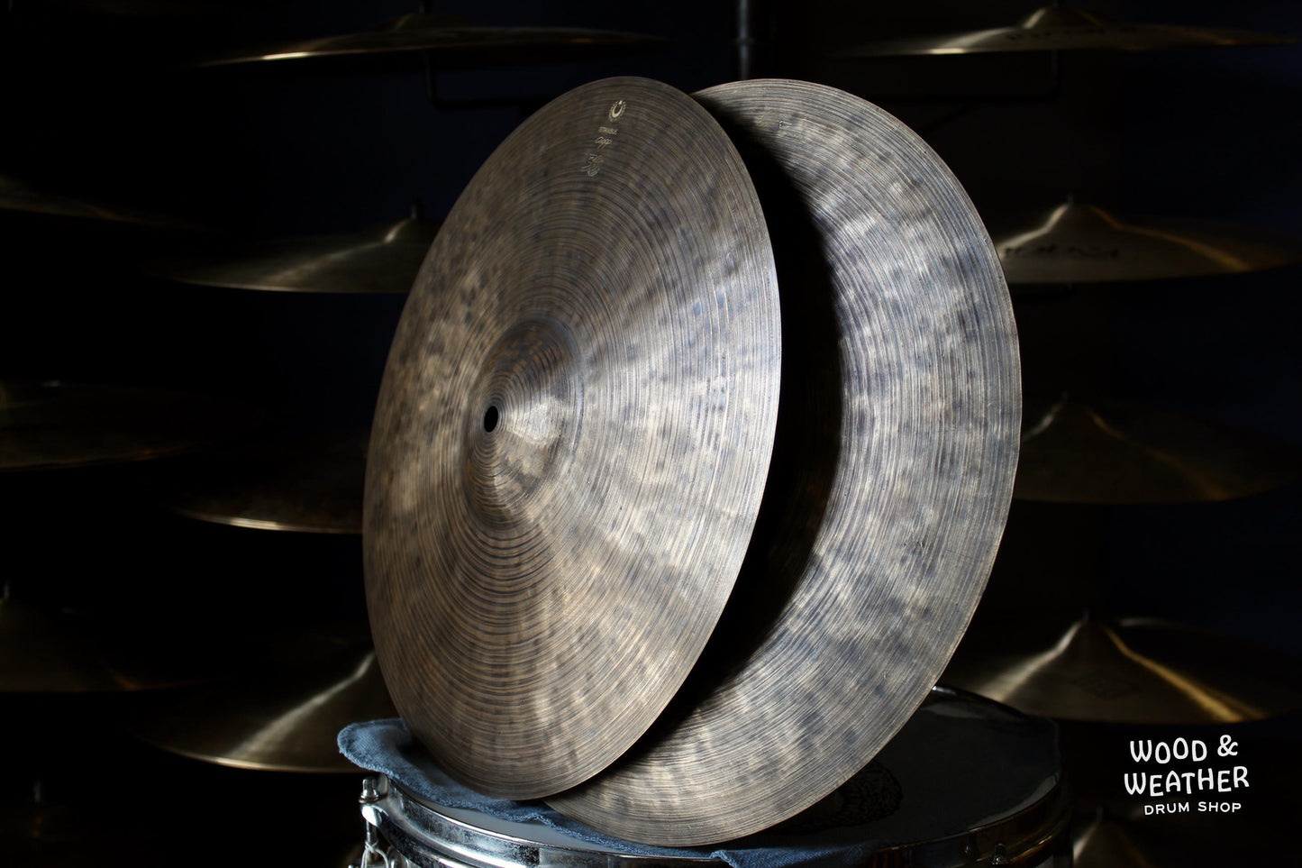 Istanbul Agop 14" 30th Anniversary Hi-Hat Cymbals 725/795g