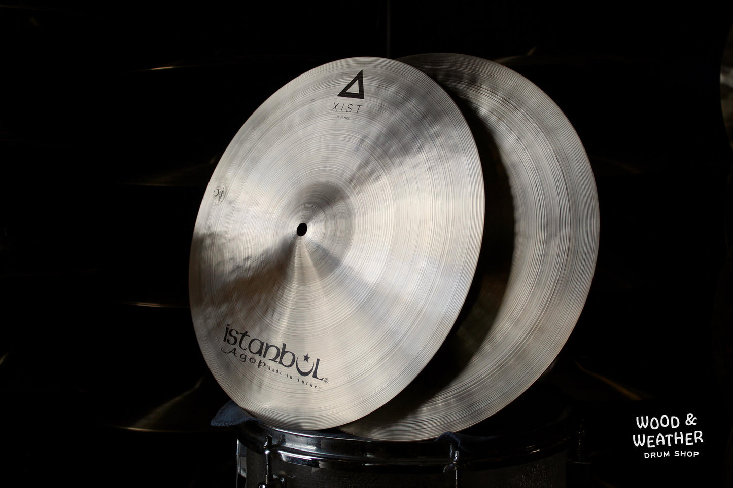 Istanbul Agop 15" Xist Natural Hi-Hat Cymbals 1070/1250g
