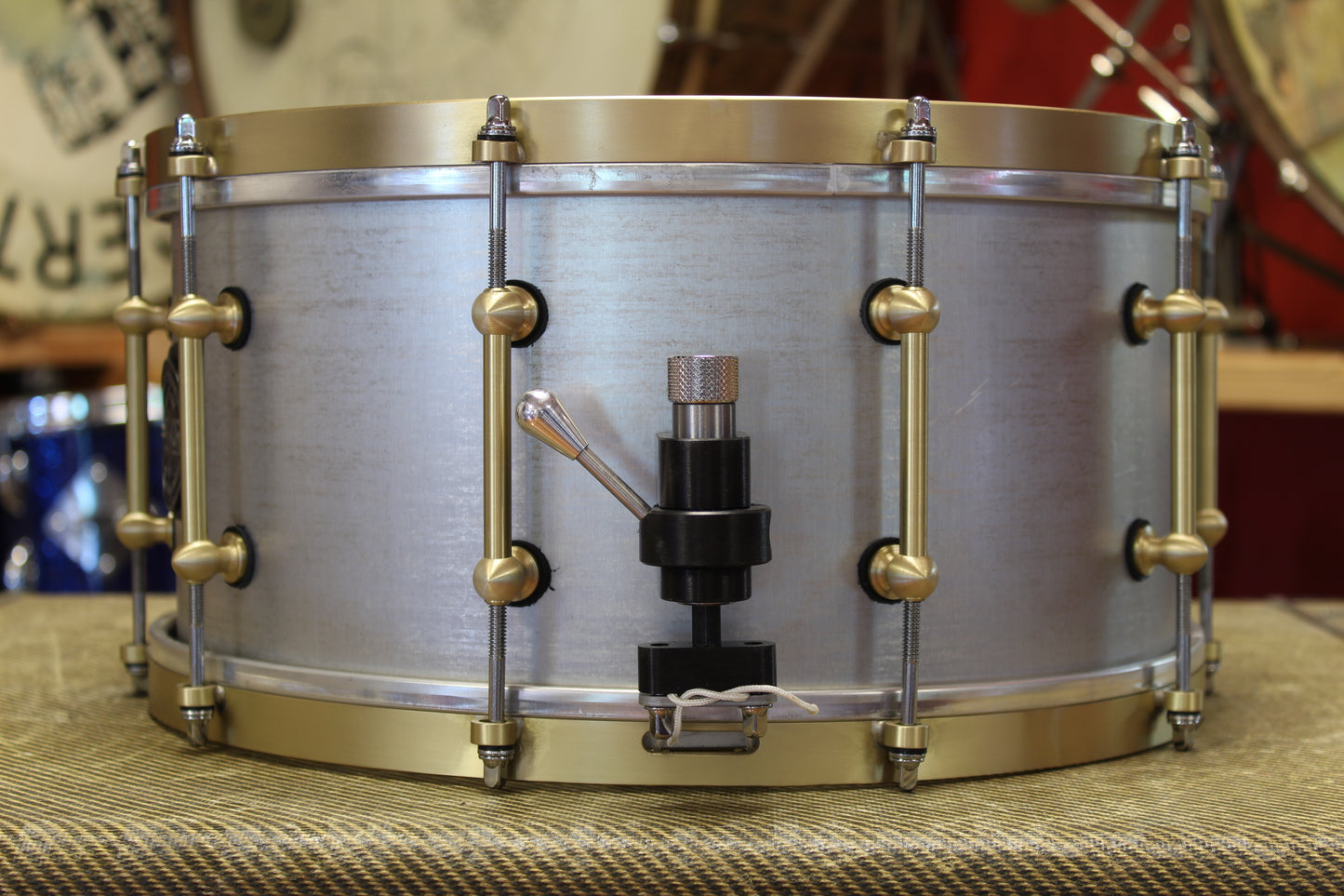Ebenor Percussion 7"x14" Aluminum Heavy Feather Snare Drum