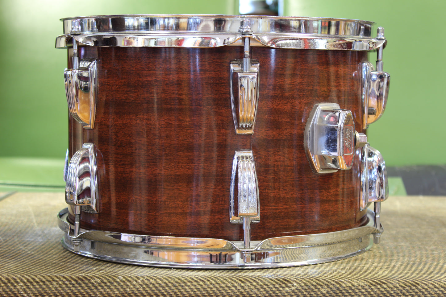 1970s Ludwig Super Classic in Mahogany Cortex 14x22 16x16 8x12