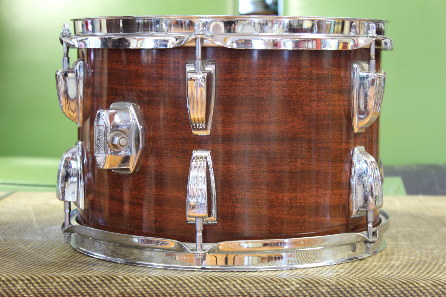 1970s Ludwig Super Classic in Mahogany Cortex 14x22 16x16 8x12