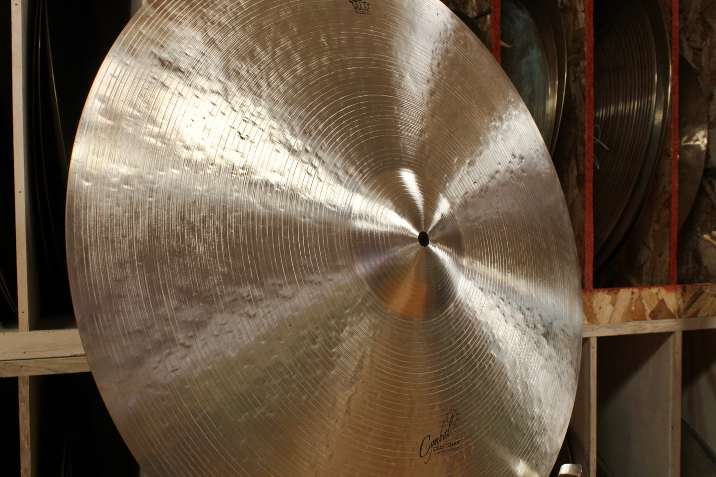 Cymbal Craftsman 22" Dark Vintage Nefertiti Style Ride 2591g
