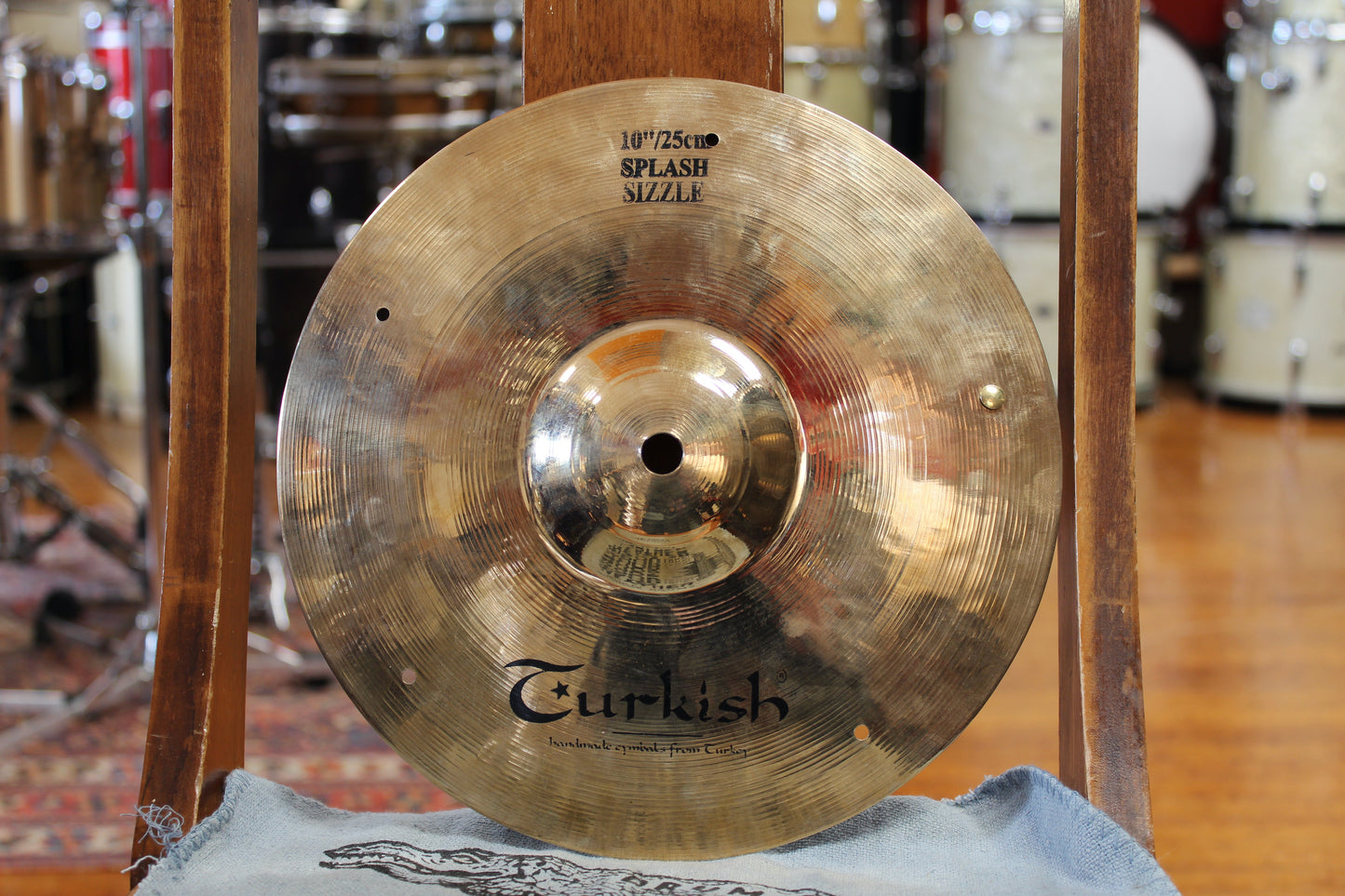 Used Turkish 10" Xanthos Jazz Sizzle Splash 283g