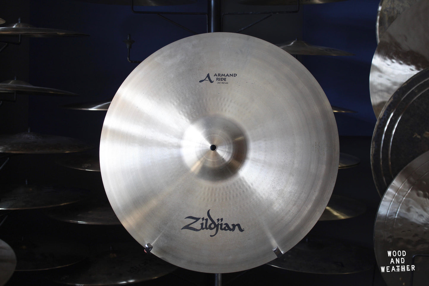 Used Zildjian 21" Armand Ride Cymbal 2530g