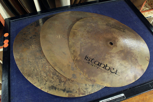 Istanbul Agop Clap Stack 11/13/15" Cymbal Trio - Used