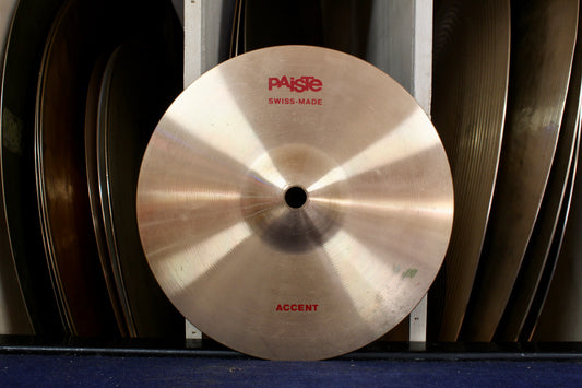1980s Paiste Accent Cymbal Pair – 5.75" and 7.75"
