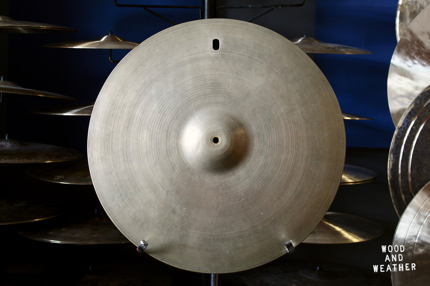 1950s A. Zildjian 20" Large Stamp Ride Cymbal 2360g