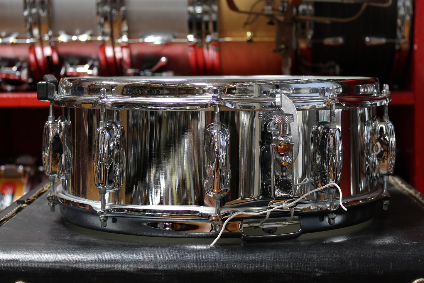 1980's Slingerland Festival Model 5"x14" Chrome Plated Steel Snare Drum