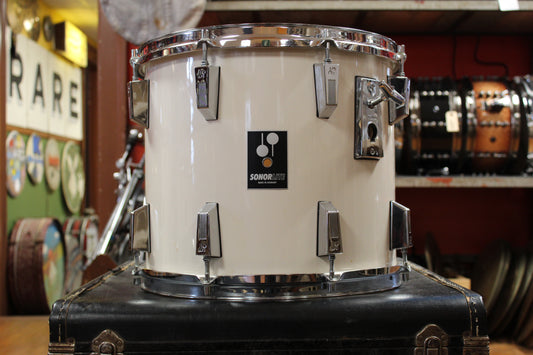 1980s Sonorlite 12x14 Tom in White Lacquer