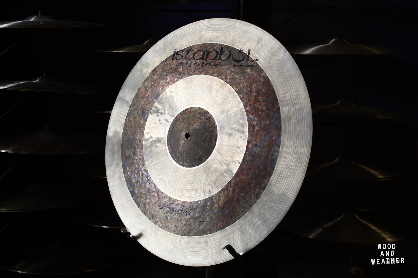 Used Istanbul Agop 22" Sultan Jazz Ride Cymbal 2160g