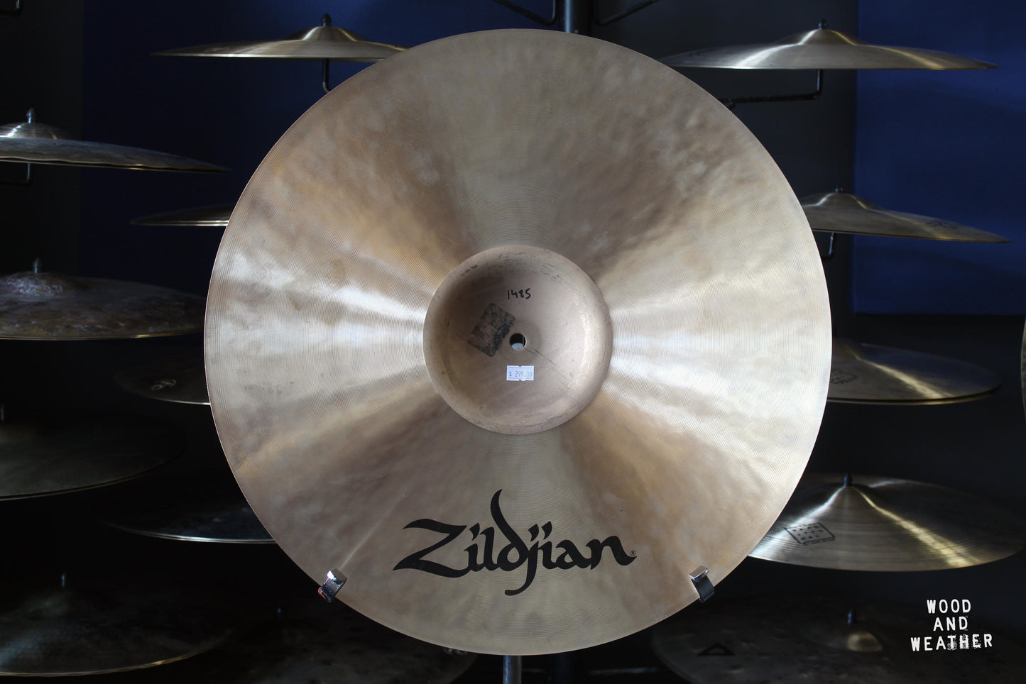 Used Zildjian 19" K Sweet Crash Cymbal 1485g