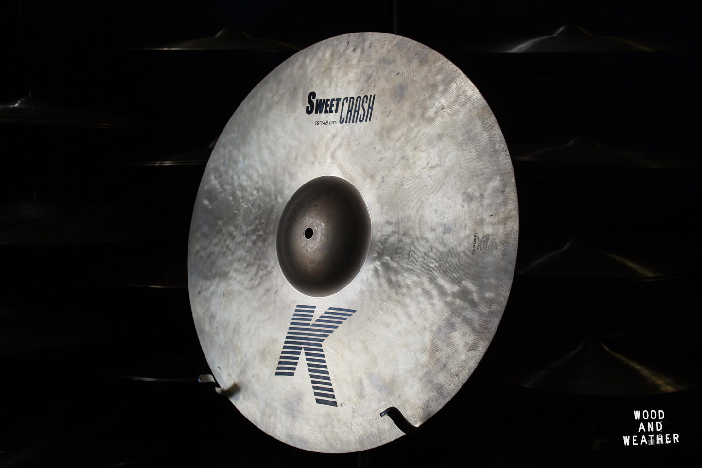 Used Zildjian 19" K Sweet Crash Cymbal 1485g