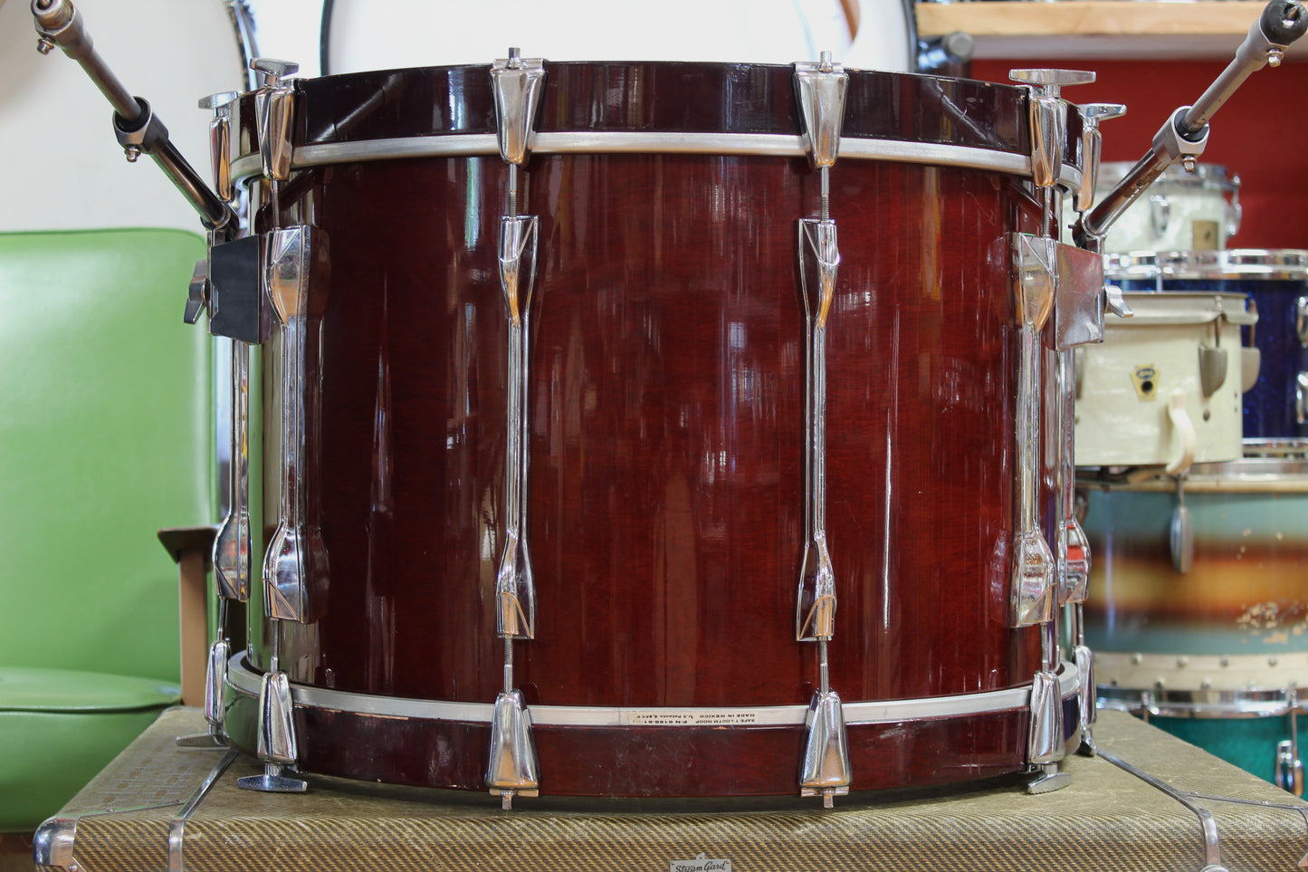 1985 Yamaha Recording Custom in Cherry Wood 14x22 16x16 9x13 8x12