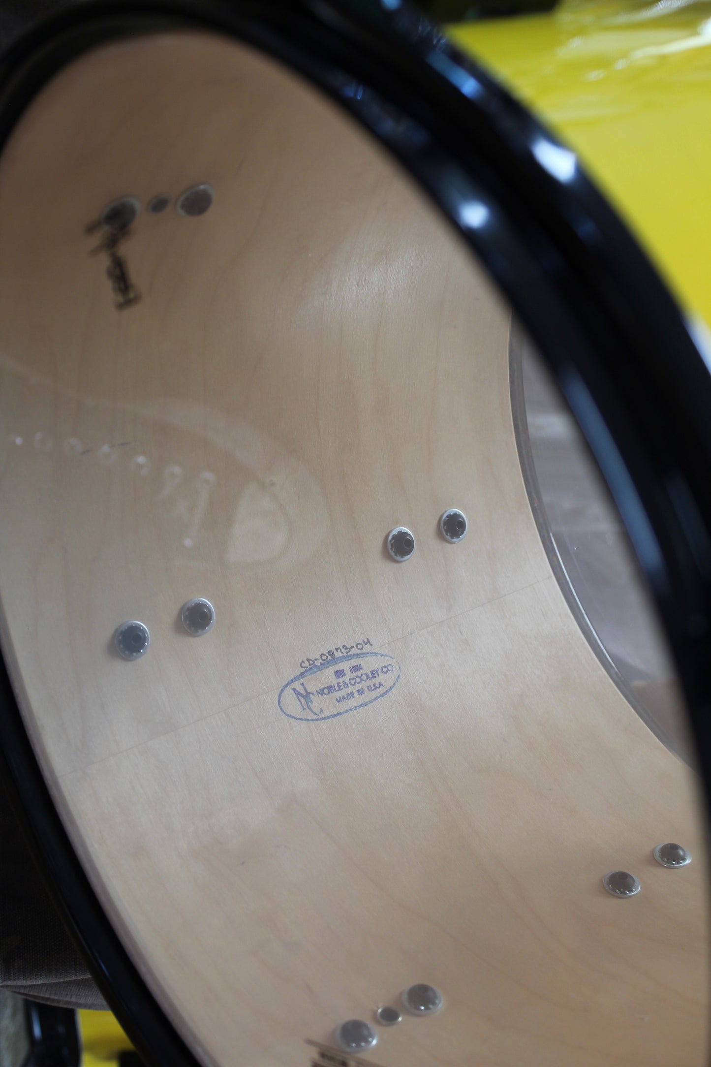 2004 Noble & Cooley CD Maple in Transparent Yellow High Gloss 18x22 14x16 12x14 9x12 8x10
