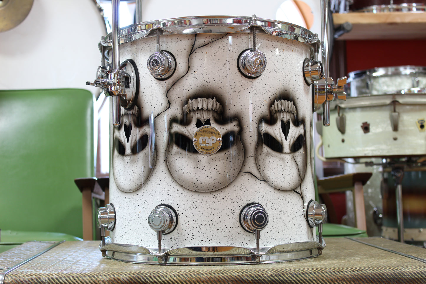 2008 DW Collectors Series Custom Skull Lacquer 20x22 14x14 9x12