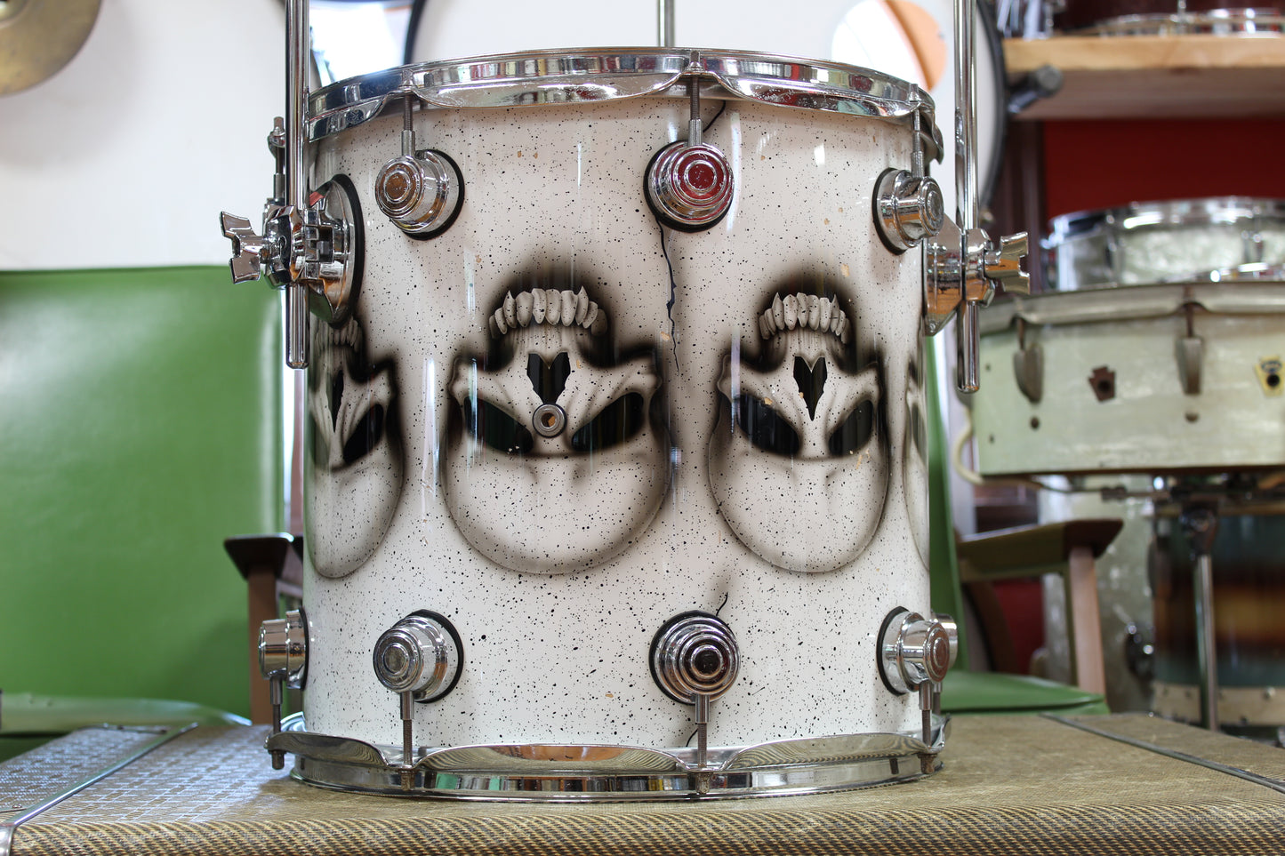 2008 DW Collectors Series Custom Skull Lacquer 20x22 14x14 9x12