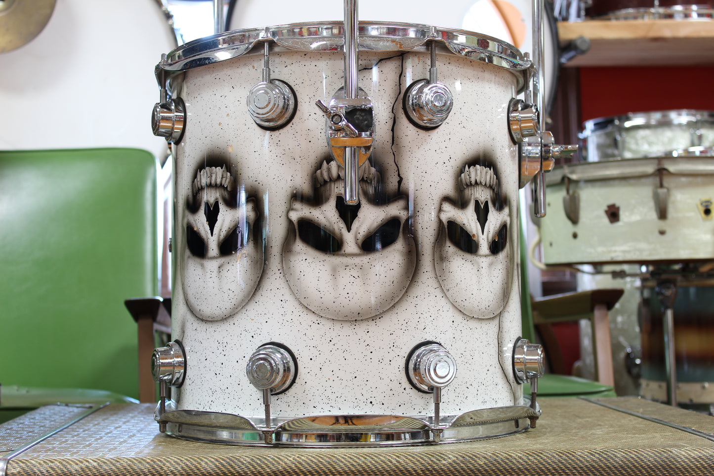 2008 DW Collectors Series Custom Skull Lacquer 20x22 14x14 9x12