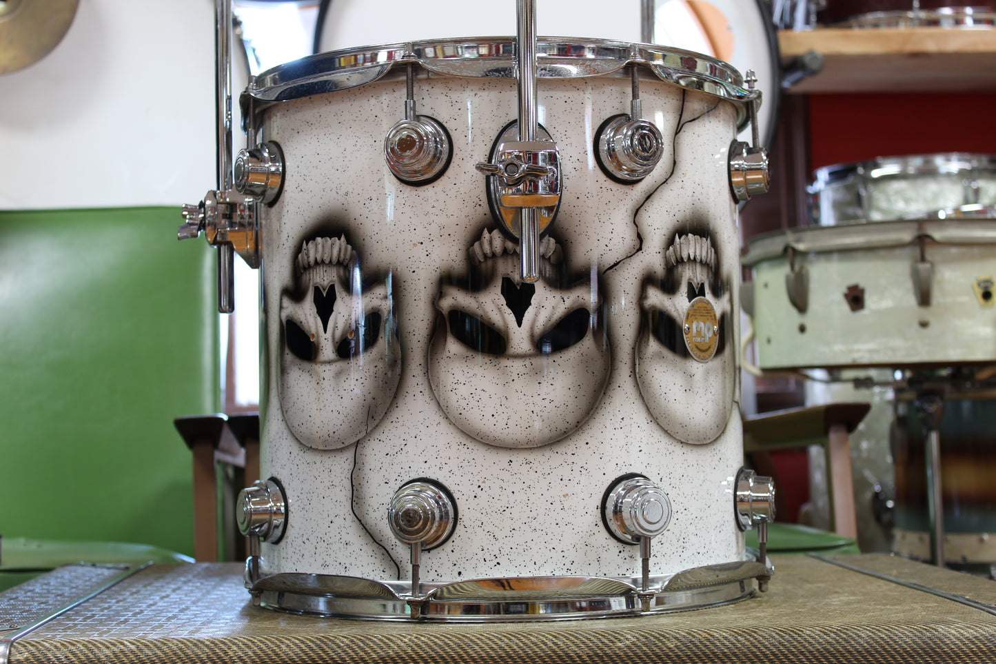 2008 DW Collectors Series Custom Skull Lacquer 20x22 14x14 9x12