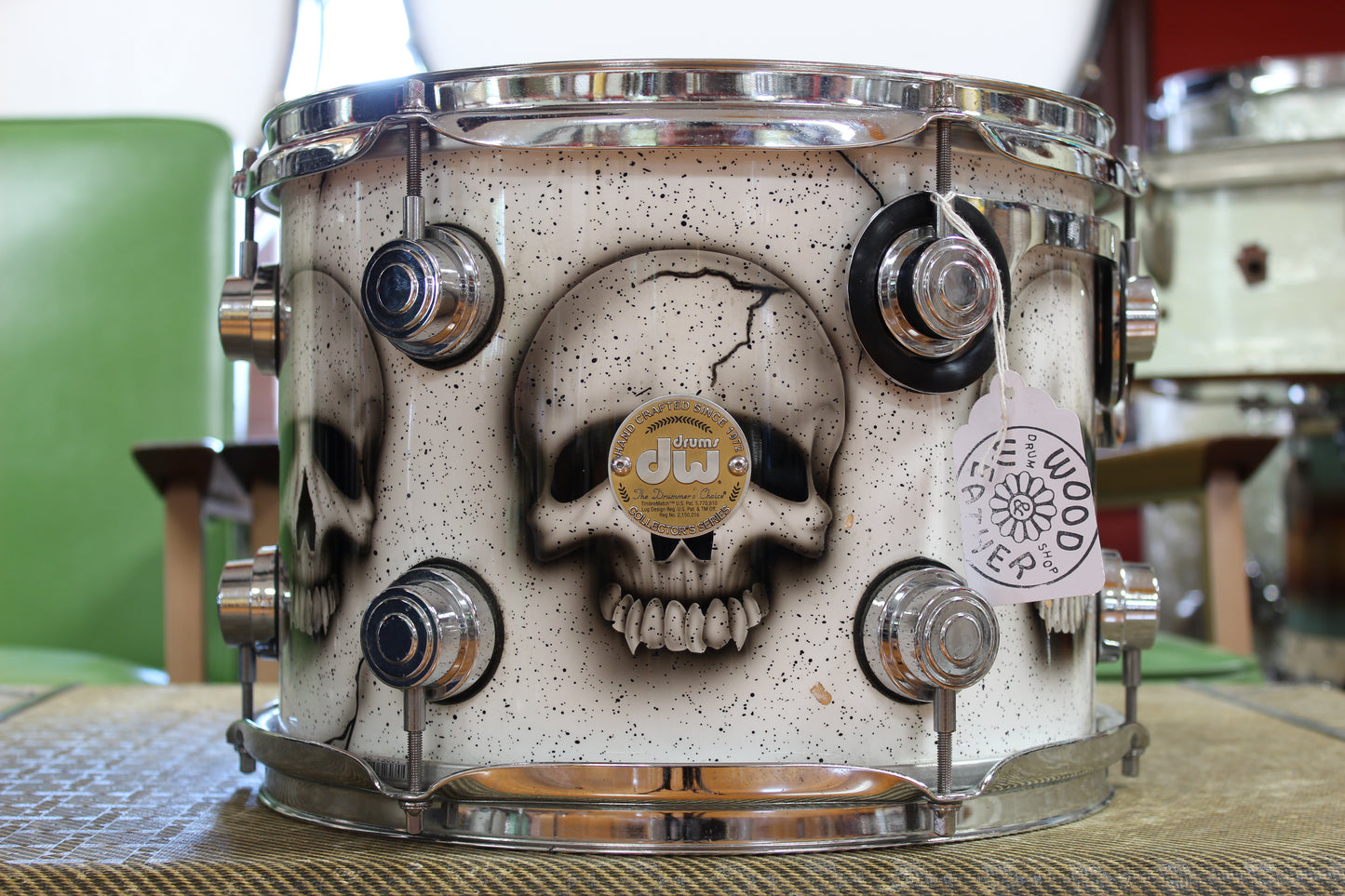 2008 DW Collectors Series Custom Skull Lacquer 20x22 14x14 9x12