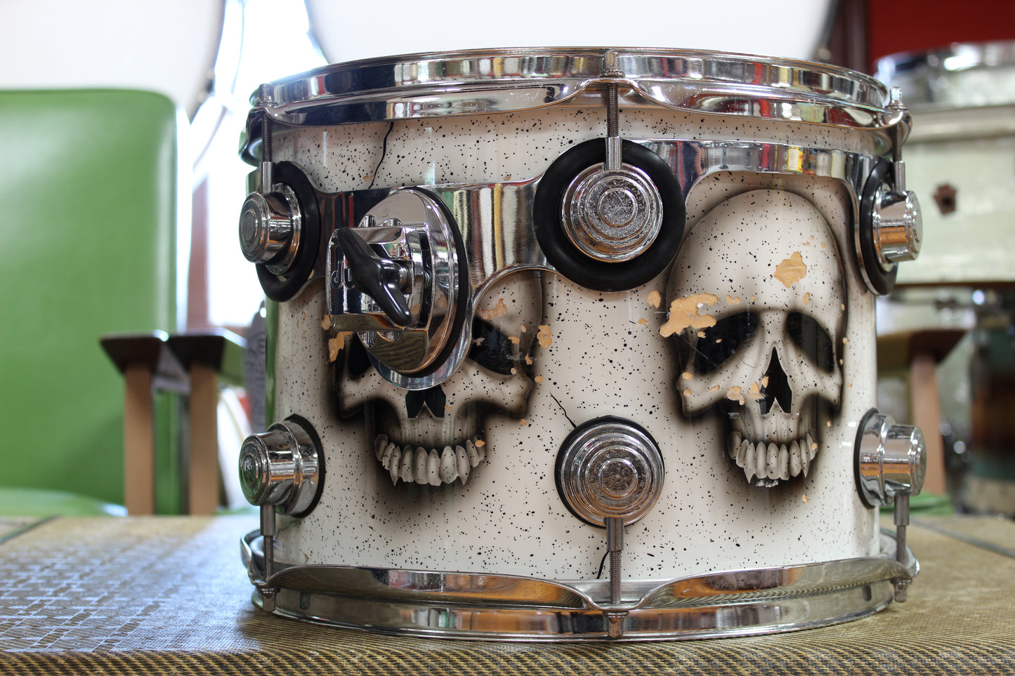 2008 DW Collectors Series Custom Skull Lacquer 20x22 14x14 9x12