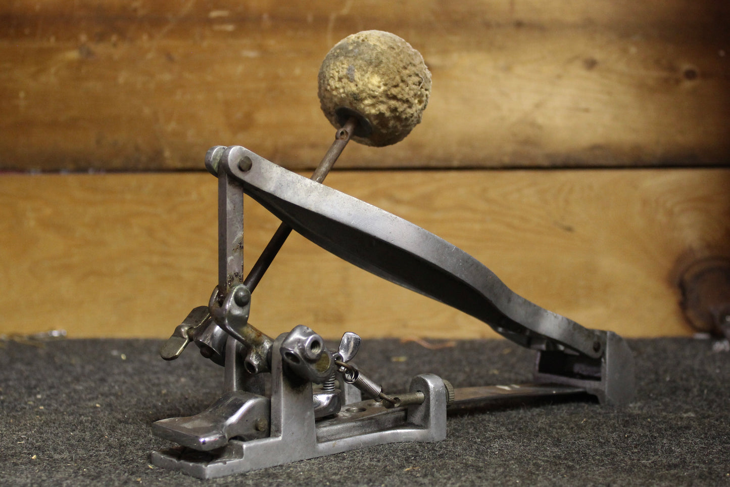 1940s Frank Wolf Push Power Bass Drum Pedal