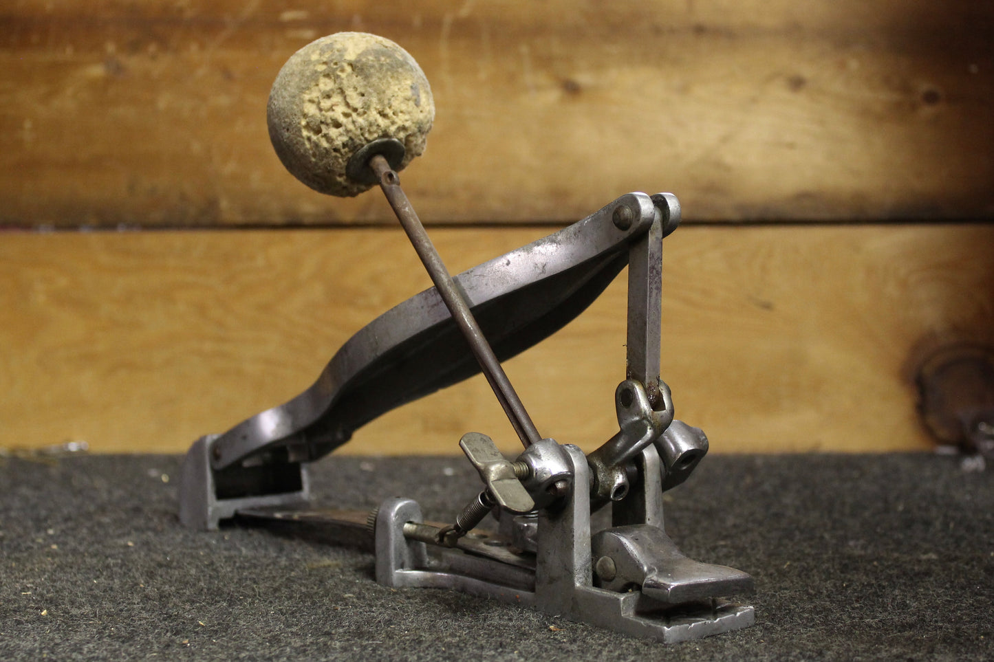 1940s Frank Wolf Push Power Bass Drum Pedal