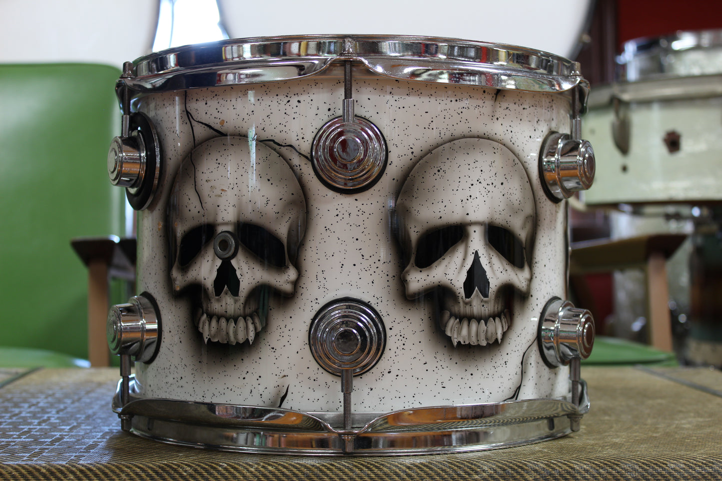 2008 DW Collectors Series Custom Skull Lacquer 20x22 14x14 9x12