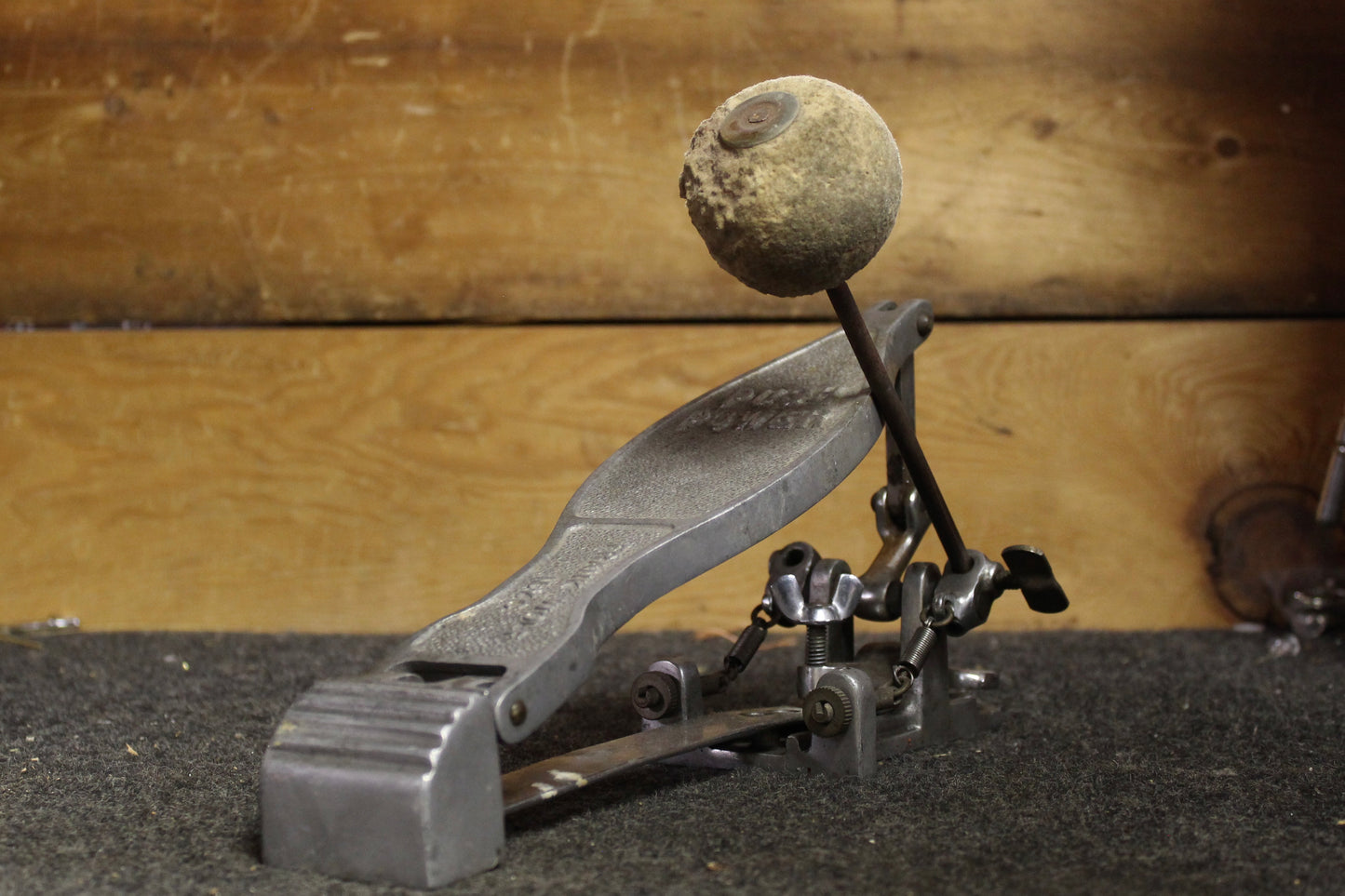 1940s Frank Wolf Push Power Bass Drum Pedal