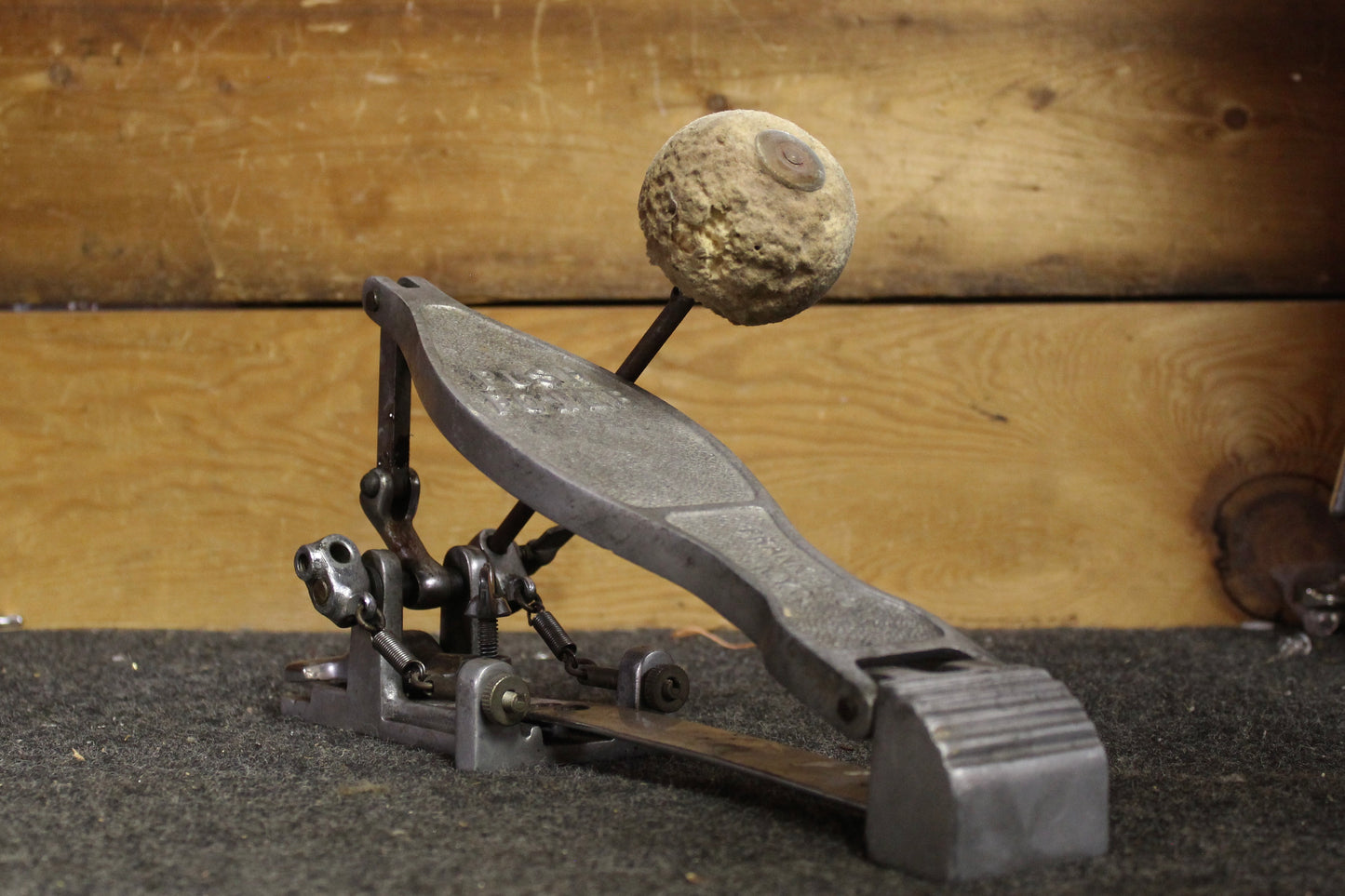 1940s Frank Wolf Push Power Bass Drum Pedal