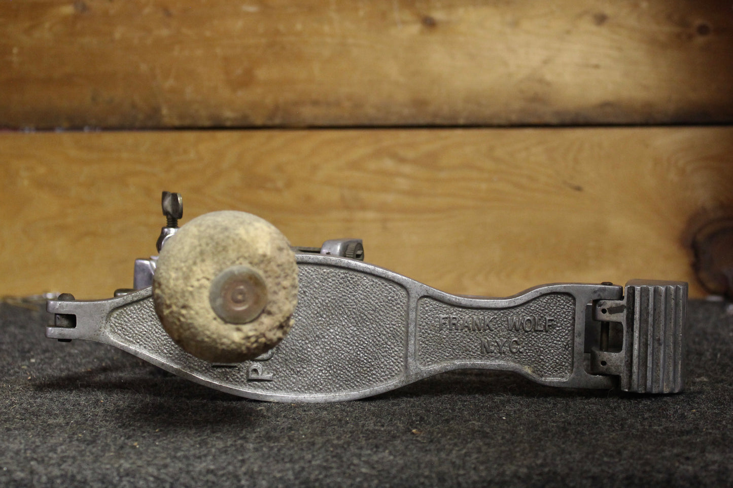 1940s Frank Wolf Push Power Bass Drum Pedal