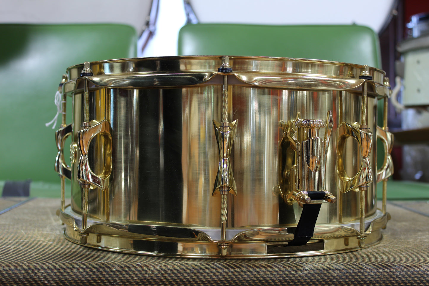 Inde Drum Lab "None More Brass" Snare Drum 6.5"x14"