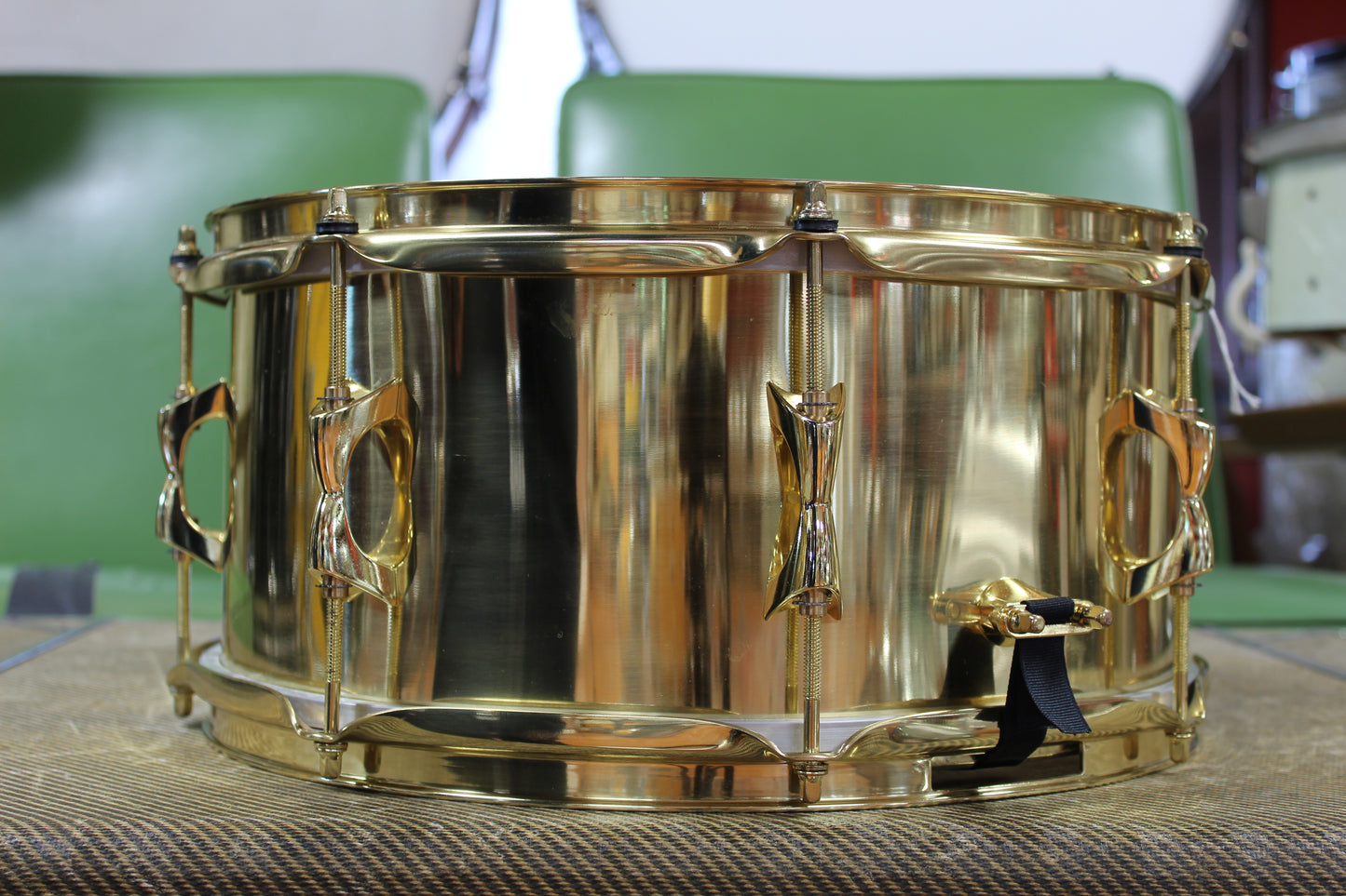 Inde Drum Lab "None More Brass" Snare Drum 6.5"x14"